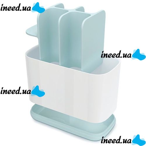 Настольная подставка органайзер Large Toothbrush Caddy для зубных щеток и пасты на 6 отсеков, Держатель зубной щетки Joseph для ванной комнаты Белый
