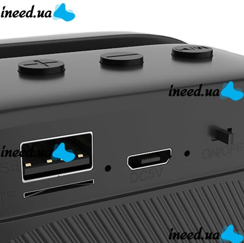 Беспроводная Bluetooth колонка SPS LX-01 с RGB подсветкой для прослушивания музыки, Аккумуляторная блютуз акустика ATARC AT-620 FM-радио AUX от USB