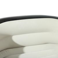 Inflatable Double Sofa Armchair Avenli 98139 Inflatable Sofa up to 200 kg for Relaxation, Flocked Ottoman Bed XL-1134 138x87x71 cm for Home