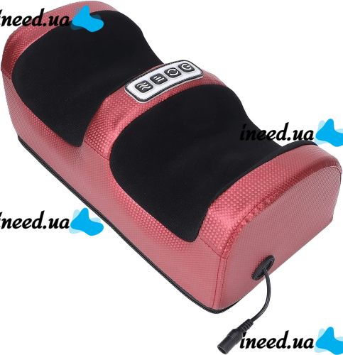 Foot Massager MP-2257 Vibrating Foot Massager, Electric Massager for Kneading feet and calves with Heating, Electric Massager Red