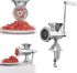 Mechanical Kitchen Meat Grinder JSW-8, Household aluminum handheld meat grinder chopper for making minced meat