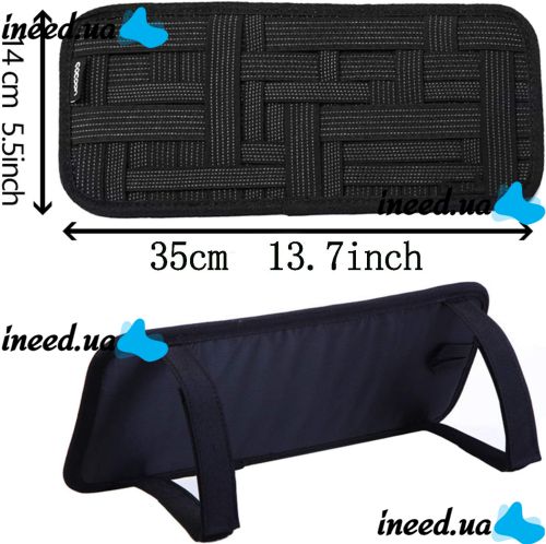 Автомобильный органайзер на козырек Grid-it! Organizer Vehicle Storage Plate, Многофункциональный держатель для мелких предметов в машину Черный