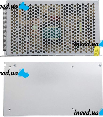 Универсальный блок питания адаптер Ataba 5V 10A 50W S-50-5 Metall для SMD светодиодных лент мониторов в металлическом корпусе на 10 A