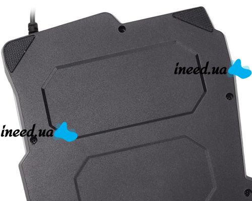 Игровой набор UKC 7768 проводная клавиатура и мышка с RGB светодиодной подсветкой 45 клавиш, Компьютерный комплект мышь с клавиатурой для ПК Черная