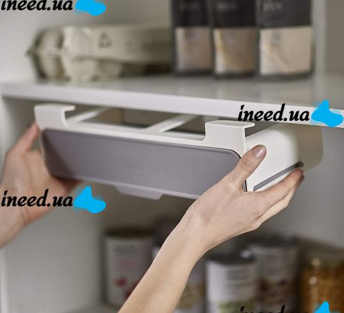 Подвесной органайзер для специй Joseph Joseph Spice Rack 85147 7 банок, Навесная полка для приправ, Набор баночек для сыпучих продуктов в холодильник