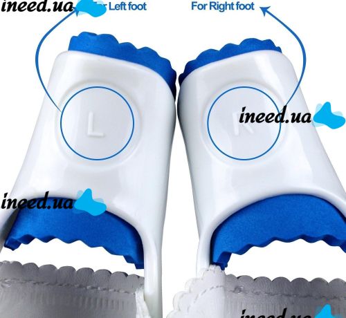 PRoFOOT Goodnight Bunion valgus hinge splint on the big toe 2 pieces, Orthopedic valgus night bandage retainer with hinge No1668