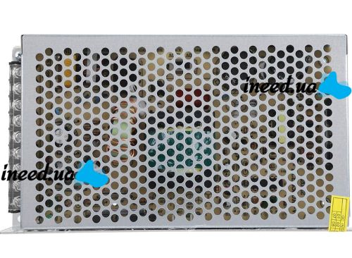 Универсальный блок питания адаптер Ataba 5V 10A 50W S-50-5 Metall для SMD светодиодных лент мониторов в металлическом корпусе на 10 A