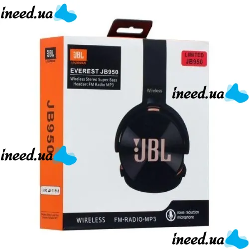 Накладные беспроводные наушники T&G Wireless Everest JB-950BT с MP3 плеером, микрофоном, Bluetooth и microSD, блютуз стерео наушники AUX JB 950