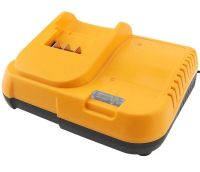 Зарядное устройство для зарядки аккумуляторов Dewalt 24V 3 контакта, Блок питания зарядка Деволт для аккумуляторной батареи 24В 2А от сети Желтый