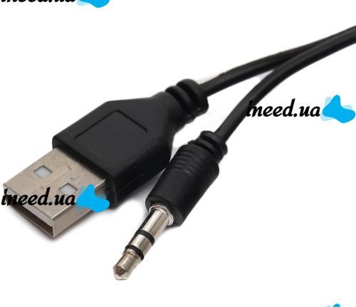 Мини USB колонки для ПК компьютера, ноутбука D-02A проводная компьютерная акустическая система 6.8Х6.8 см, маленькая музыкальная акустика 3.5 мм 5W