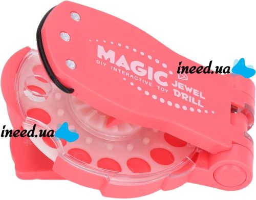 Machine for applying rhinestones to hair Blinger Magic Jewel Drill Diy XL-568 Automatic Device Styler for fixing hair Sequins