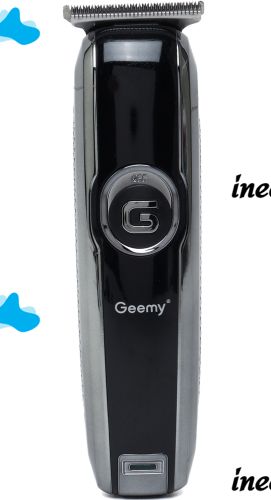 Акумуляторна машинка для стрижки волосся GEMEI GM-6050 професійний бездротовий чоловічий тример для вусів, бороди і змінними насадками Geemy