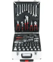 Автомобильный набор инструментов Tool Set MD-16064 187 предметов с трещоткой для машины и дома Комплект ручного инструмента MAG-835 в чемодане