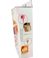 Масажер для збільшення грудей Breast Massage MS - 200 жіночий вібромасажер для відновлення пружності, акумуляторний акупунктурний прилад Рожевий