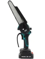 Makita 2 in 1 Power Tool Set DUP270 cordless Pruner and DUC190HN 24V chain saw, a set of Makita tools 2 batteries in a case