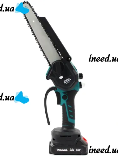 Makita 2 in 1 Power Tool Set DUP270 cordless Pruner and DUC190HN 24V chain saw, a set of Makita tools 2 batteries in a case