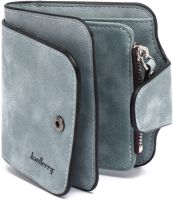 Женский замшевый кошелек Baellerry Forever Mini N 2346 Blue Jeans женское мини портмоне на 10 отделений для купюр и мелочи 10.5Х11.5 см Голубой