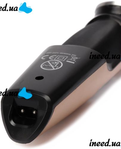 Wireless Men's Hair Clipper Gemei GM-6112 Handheld Rechargeable Beard Trimmer with Replaceable Nozzles Geemy GM-6112 