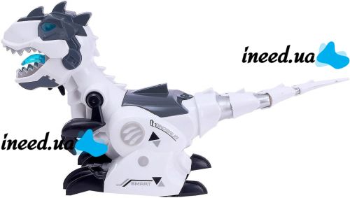 Radio-controlled Dinosaur Toy Mechanical Dinosaur 128A-21 Interactive Training Robot Tyrannosaurus Rex 36 cm with battery-operated remote control
