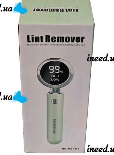 Аккумуляторная машинка бритва Lint Remover KST-M6 для удаления катышек и волос с одежды, Беспроводной триммер для срезания катышков с зарядкой от USB
