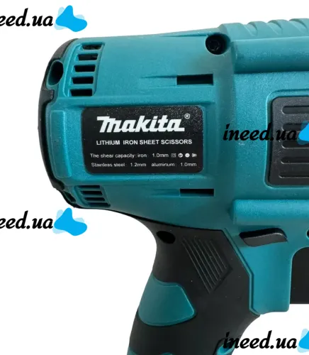 Аккумуляторные ножницы по металлу Makita LB410 18V 5Ah 2 аккумулятора, Строительные электроножницы резчик Макита для резки листового металла в кейсе