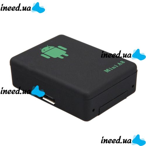 Автомобильный GPS трекер Mini A8 GPRS GSM локатор, Устройство GPS-трекер для отслеживания автомобиля в реальном времени с кнопкой SOS с сетью 2G А8