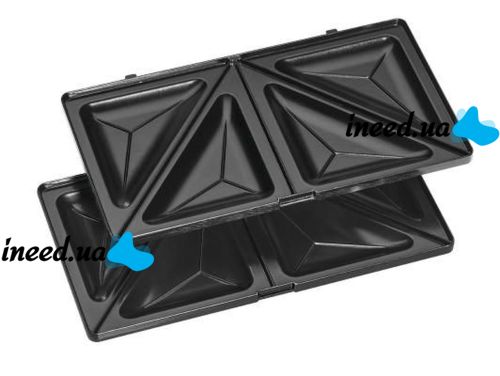 Sandwich maker sandwich maker multi-baker 4 in 1 Domotec MS-7704 1000W 4in1 grey grill, waffle iron, hazel 1000W