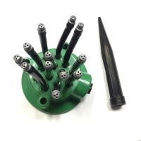 Спринклерний зрошувач насадка на шланг для поливу 12 в 1 розумна система Multifunctional Sprinkler Fresh Garden розпилювач дощуватель 360 градусів 