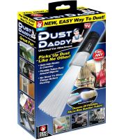 A slit nozzle for Dust Daddy vacuum cleaner to remove dust, A brush with plastic tubes for cleaning hard-to-reach places will give Daddy Black