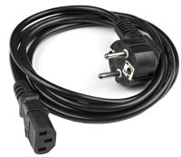 Сетевой шнур питания для PC компьютера и ноутбука 220-250V 10A 1.5 м, Кабель для блока питания, монитора