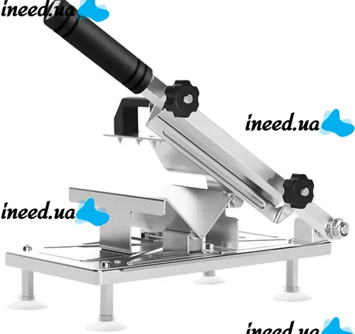 Ручной кухонный станок ломтерезка Food Slicer LY-38 слайсер для нарезки мясных, колбасных и сырных изделий, Станок резак YK114 для замороженного мяса