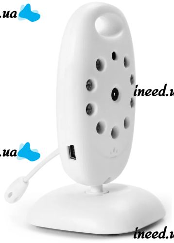Smart Baby VB601 Wireless Baby Monitor with 2 Inch Screen, Rechargeable Color Night Vision Camera with Two-way Communication and Thermometer VB-601