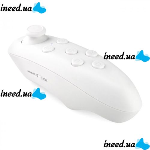 Джойстик для VR BOX очков Controller T2 Bluetooth геймпад, Универсальный пульт управления к очкам виртуальной реальности Android PC, IOS Белый