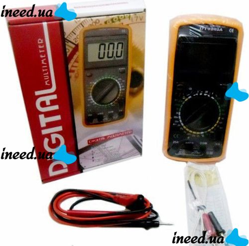 Цифровой профессиональный мультиметр Digital DT9207A тестер