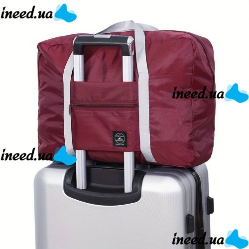 Водонепроницаемая складная дорожная сумка Wind Blows Bag XL-676 для вещей на чемодан, Складной органайзер трансформер ручной клади для путешествий