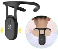 Умный корректор осанки Posture Device S910 с вибро напоминанием USB Корсет от сутулости с датчиком неправильного положения спины с вибрацией