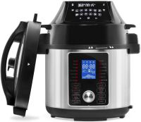 Multi-cooker pressure cooker Domotec MS-7728 29 in 1 by 5.6L electric deep fryer 1500W multi-cooker with heating, touch screen and timer MS7728
