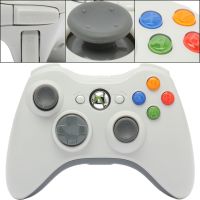 Бездротовий джойстик Microsoft Xbox 360 White оригінальний ігровий геймпад, вібраційний контролер для приставки і ПК на батарейках Білий