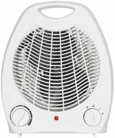 Електричний тепловентилятор Domotec MS - 5901 дуйка з 3 режиму терморегуляції і ручкою, підлоговий обігрівач для будинку на 22 кв. м. 2000W Білий
