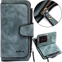 Женский замшевый кошелек Baellerry Forever N2345 Blue Jeans женское мини портмоне на 10 отделений для купюр и мелочи 19х10.5 см Голубое