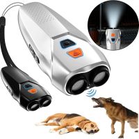 Професійний потужний ультразвуковий відлякувач собак Ultrasonic Dog Repeller PU 70 з акумулятором і ліхтариком, захист від собак