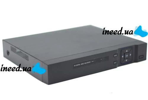 Проводной видеорегистратор DVR UKC CAD 1216 AHD 16 канальный, Сетевой IP Регистратор на 16 камер для видеонаблюдения и управления камерами Черный