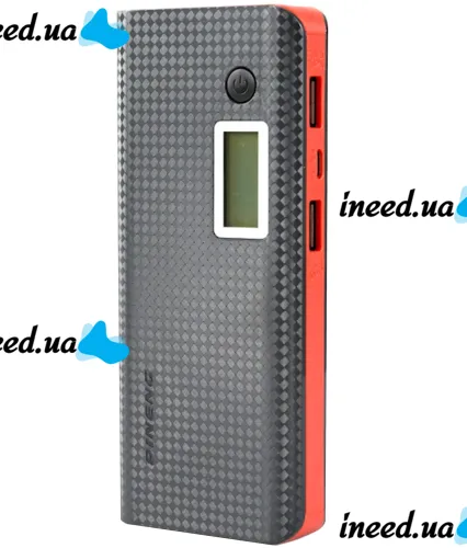 Портативное зарядное устройство PINENG PN-968 Power Bank 10000 mahс LCD дисплеем