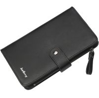 Женский кошелек клатч Baellerry Miracle JC224 Black с отделением для телефона на кнопке, Женское портмоне на 17 отделений для купюр и монет Черный