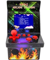 Детская игровая ретро приставка автомат Mini Arcade Station A2 на 200 встроенных игр на батарейках, консоль 8bit с экраном 2.5 дюймов от батареек