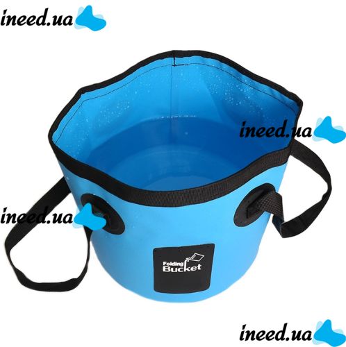 Автомобильный портативный душ Washing Spray With Bucket 12V на 20л, Походный душ от прикуривателя Автомойка для отдыха на природе и мытья машины