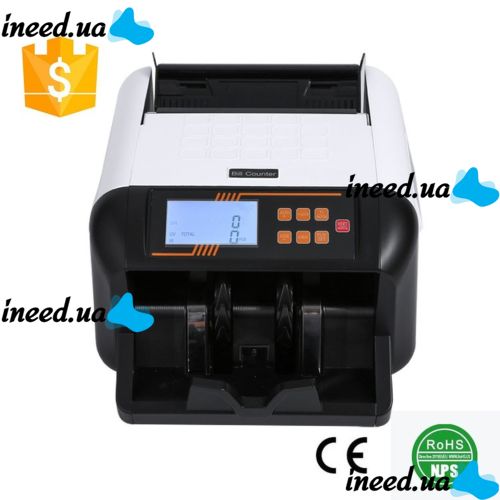 Счетная машинка с ультрафиолетовым детектором валют Bill Counter C ZC-555 UV MG с lcd дисплеем