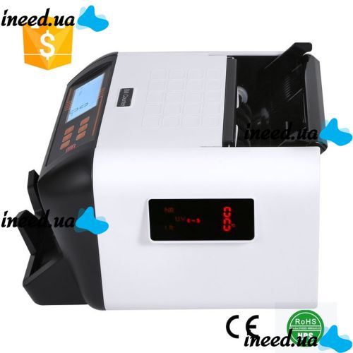 Счетная машинка с ультрафиолетовым детектором валют Bill Counter C ZC-555 UV MG с lcd дисплеем