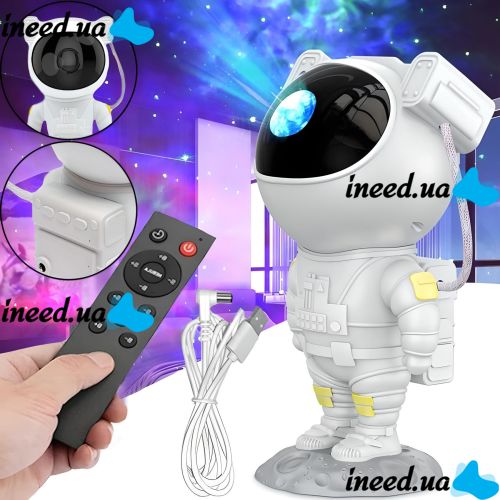 Laser Starry Nightlight Projector Astronaut LED Lamp LED lamp with space projection, nightlight Projector astronaut starry sky with Remote Control