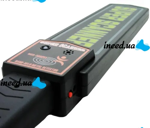 Металлодетектор ручной досмотровый Super Scanner GP-3003B1, Высокочувствительный металлоискатель HD-3003BE Metal Detector сканер поиска металла